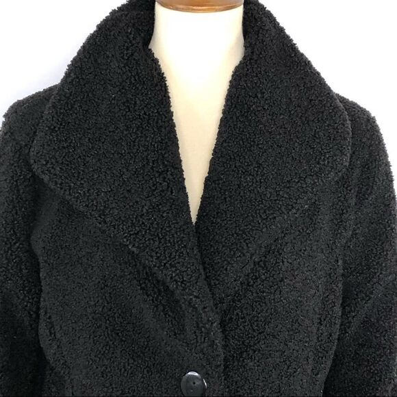 ANTHROPOLOGIE SANCTUARY SINGLE BUTTON TEDDY JACKET - Picture 4 of 14